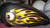 Motorcyle Custom Airbrush - Graphic Designs